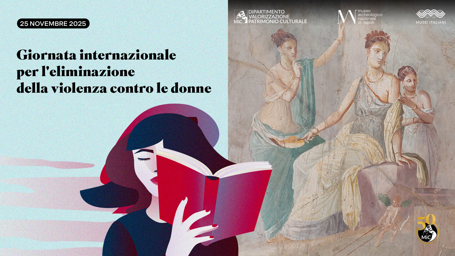 MANN Giornata Internazionale per l'eliminazione della violenza contro le donne 2025